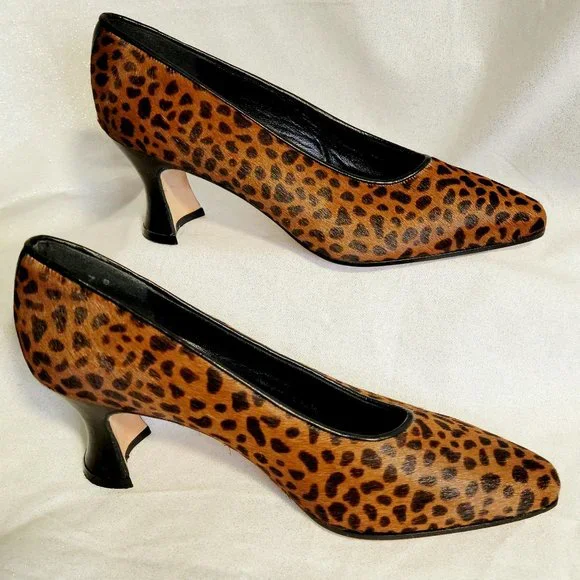 PAUL MELIAN London Cheetah Print Pump 7B - Picture 5 of 12